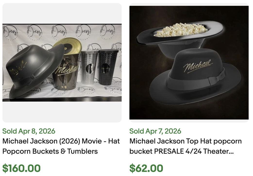 Michael Jackson Popcorn Bucket for Sale