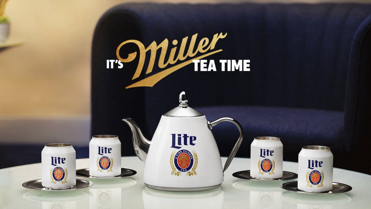 Miller Lite Tea Time Set Reseller