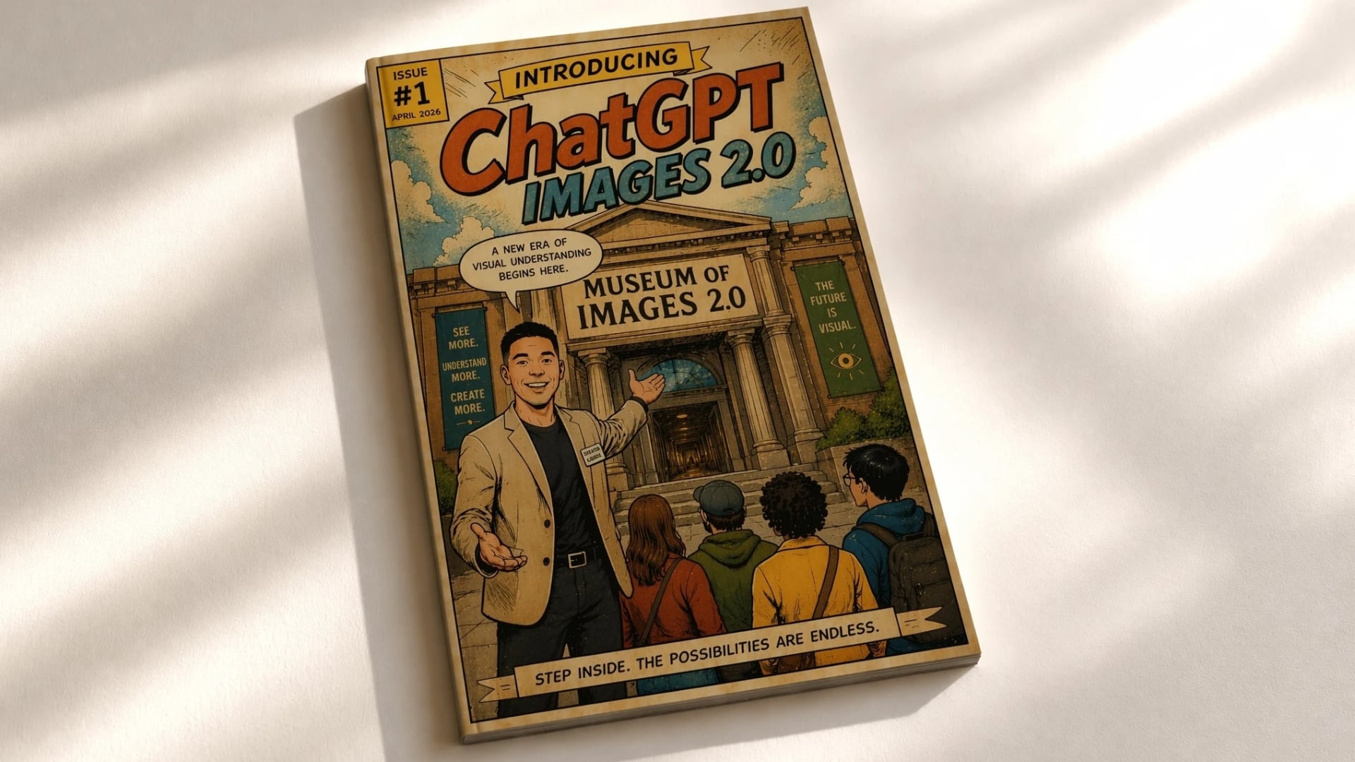 OpenAI ChatGPT Comic Book Easter Egg