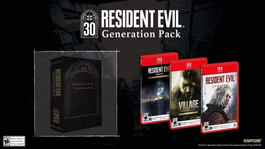 Resident Evil Generation Pack Switch Reseller