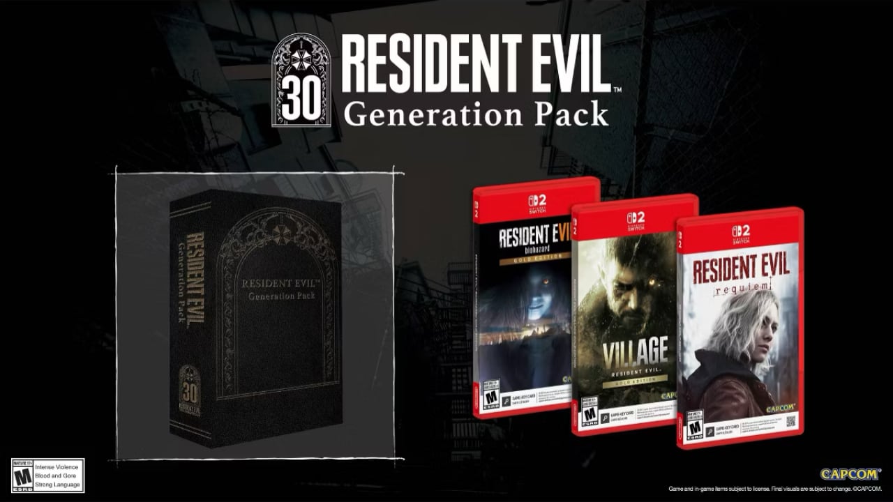 Resident Evil Generation Pack Switch Reseller