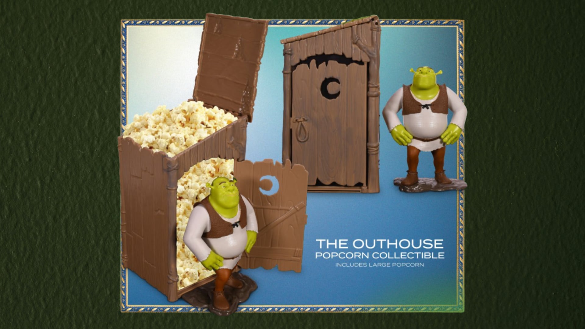 Shrek Outhouse Popcorn Bucket Reseller Details