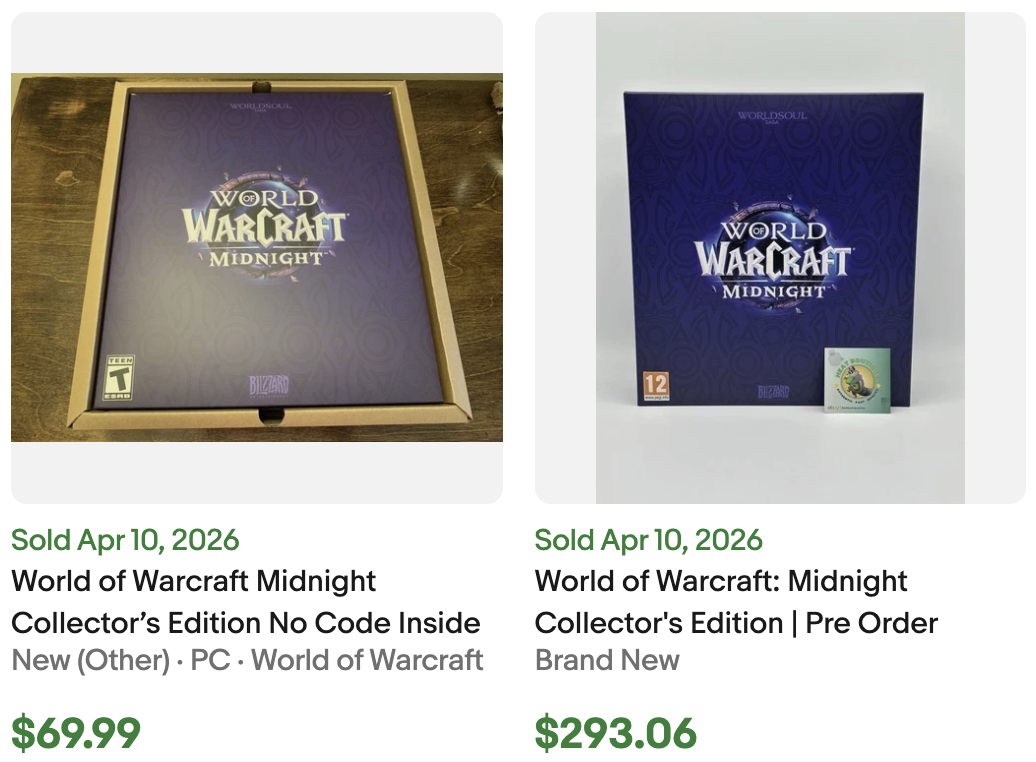 WoW Midnight Collector