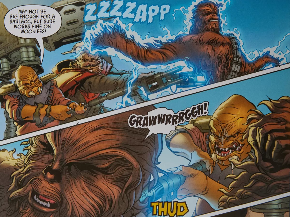 Chewbacca Comic Action Figure Coin Bundle