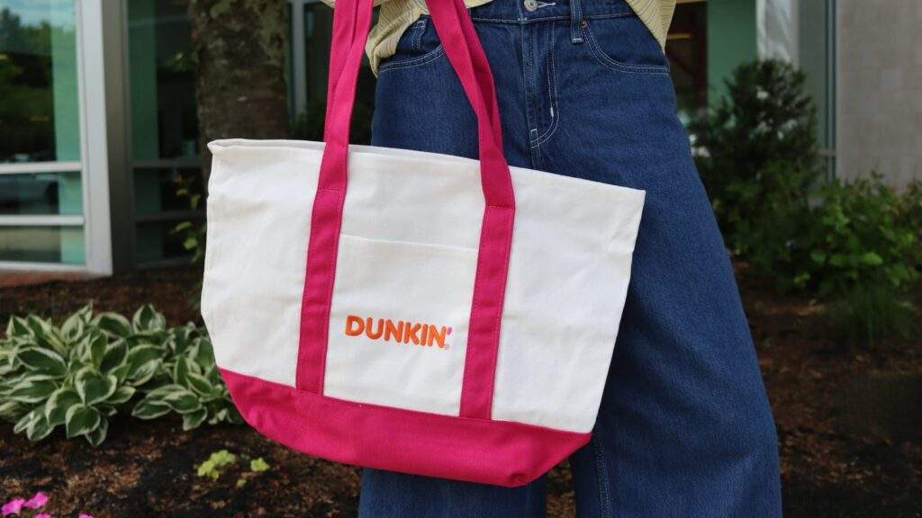 Dunkin Canvas Tote Giveaway June 1