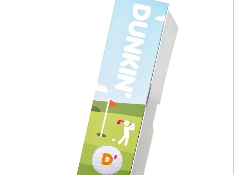 Dunkin Donuts Taylormade Golf Ball Giveaway