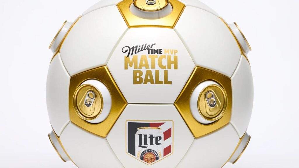 Miller Lite MVP Match Ball Soccer