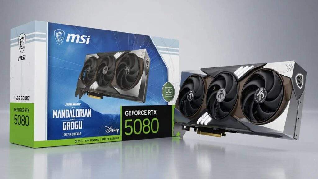 MSI Mandalorian Grogu 5080 Limited Edition