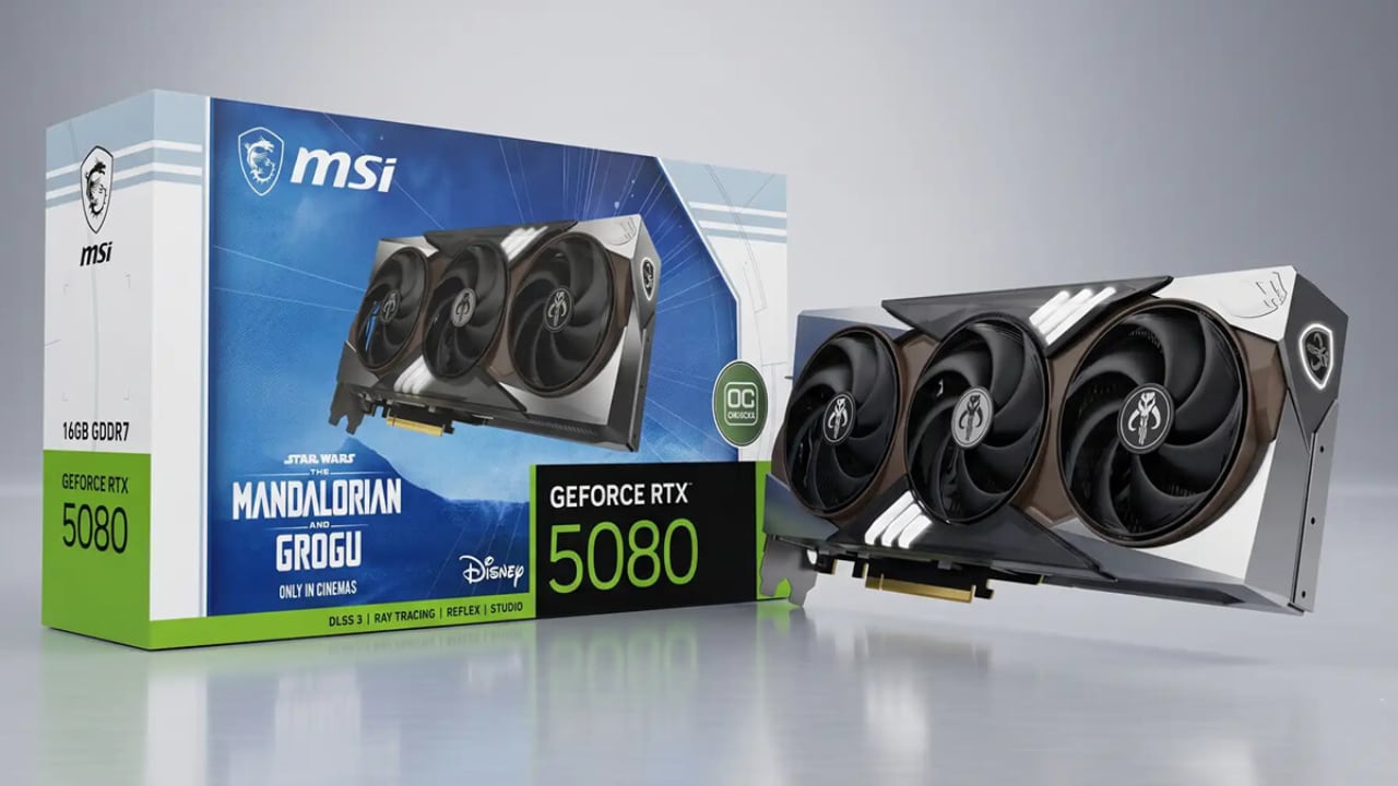 MSI Mandalorian Grogu 5080 Limited Edition