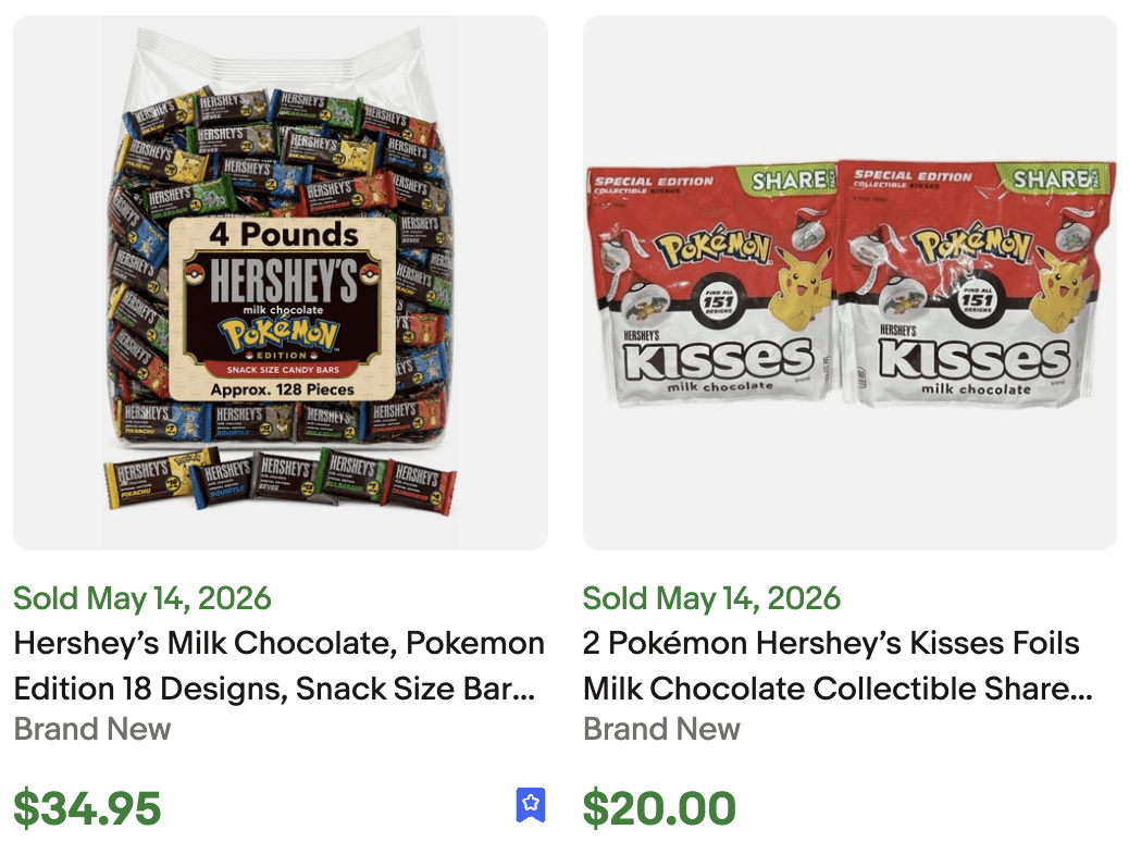 Pokemon Hersheys Kiss 151 for Sale
