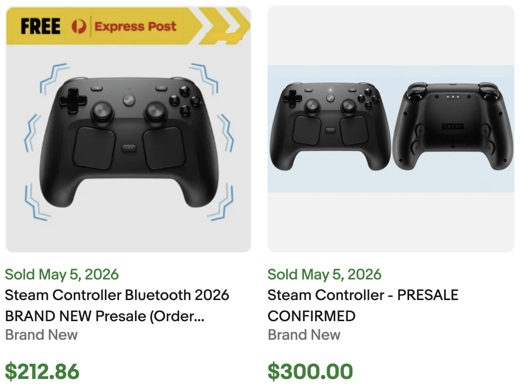 2026 Steam Controller for Sale Scalper