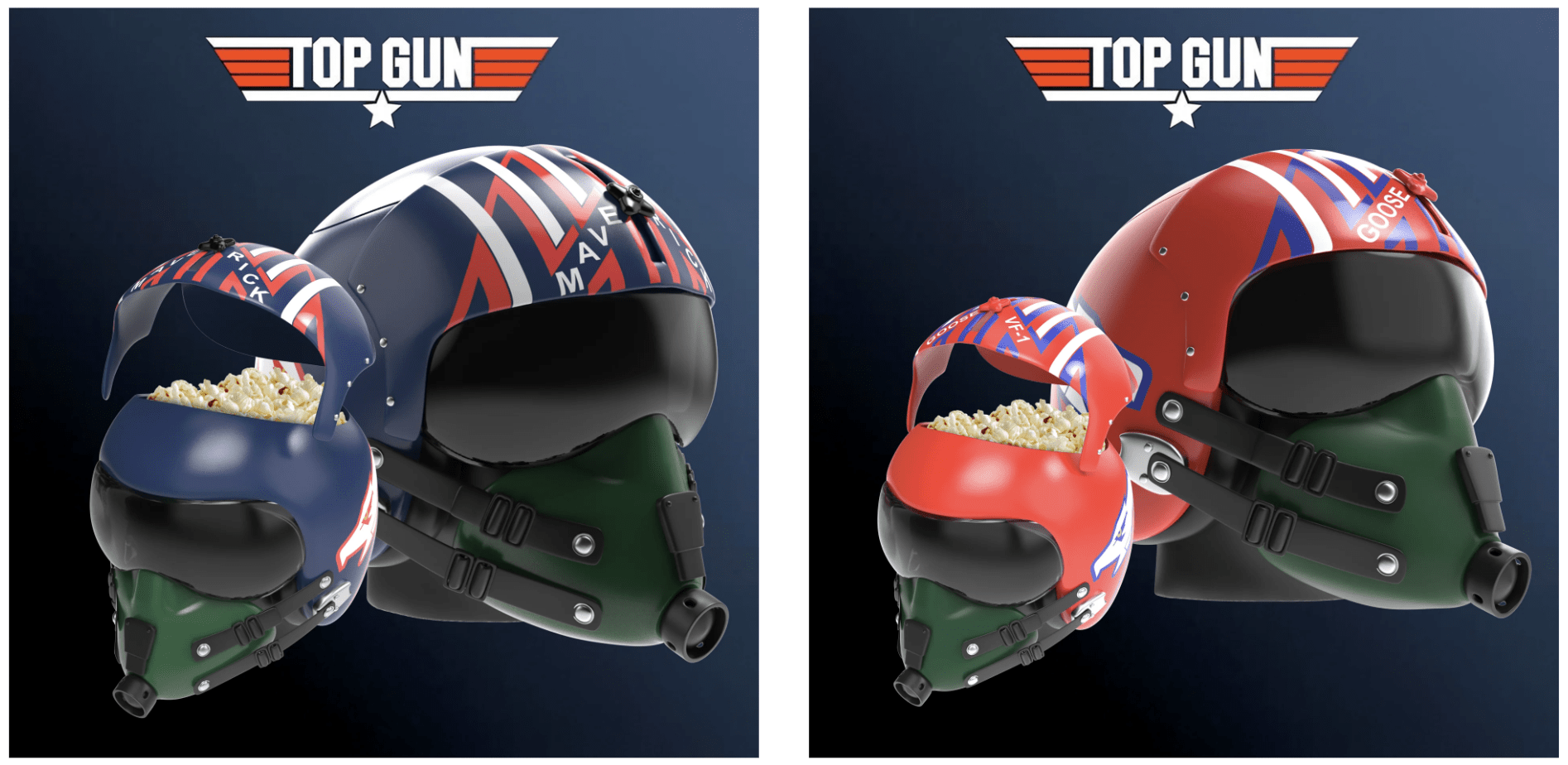 Top Gun Maverick Popcorn Helmet Goose