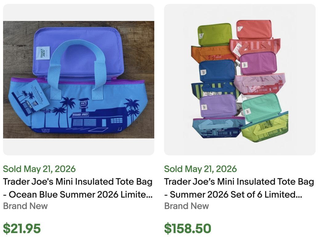 Trader Joe Insulated Tote for Sale