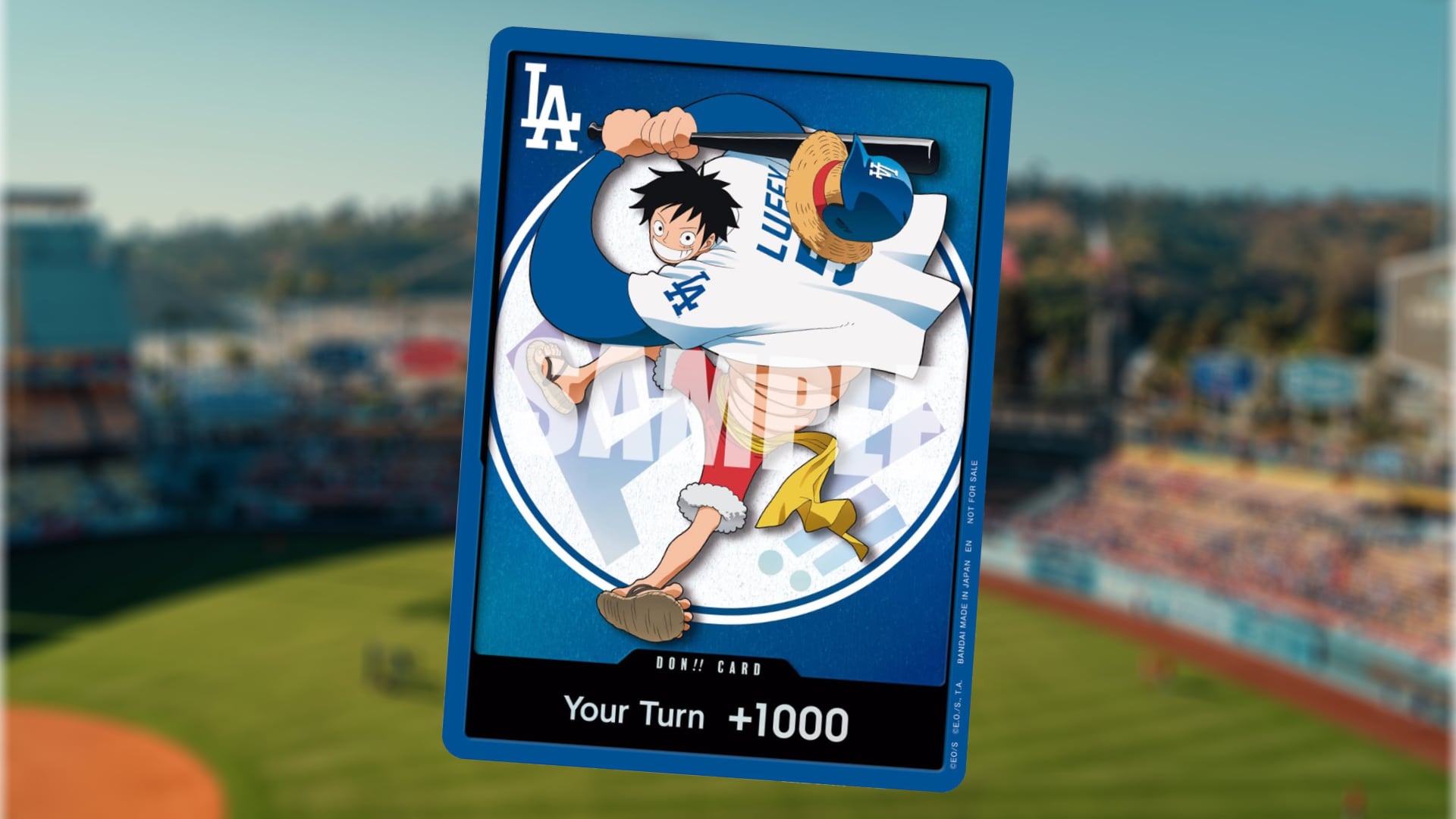 2026 Dodgers One Piece Promo Card Reseller