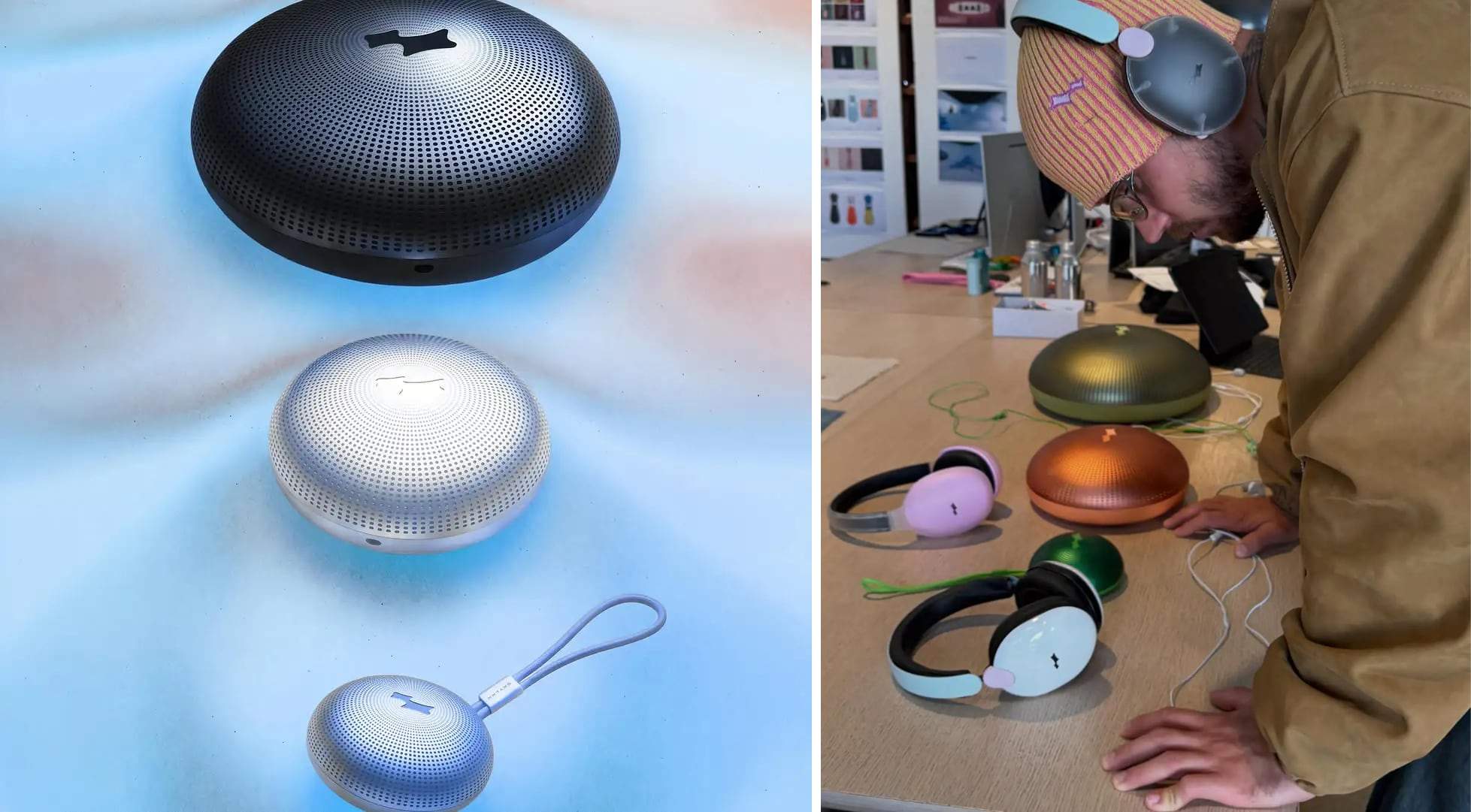 Bieber SKYLRK Headphones Earbuds Portable Speaker
