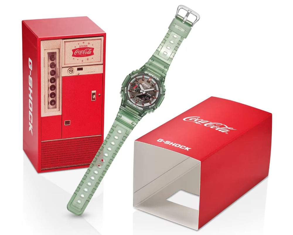 Casio GA-2100CC-3A Coke Watch Reseller