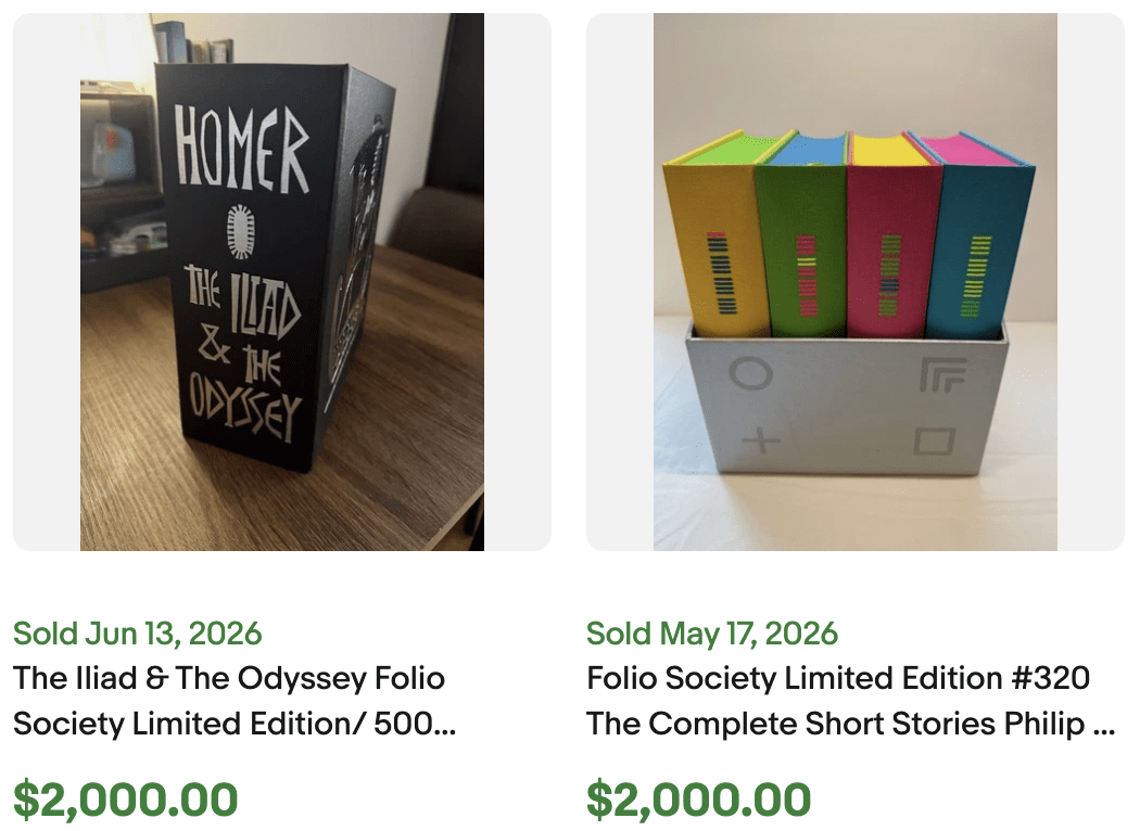 Folio Society Limited Edition for Sale