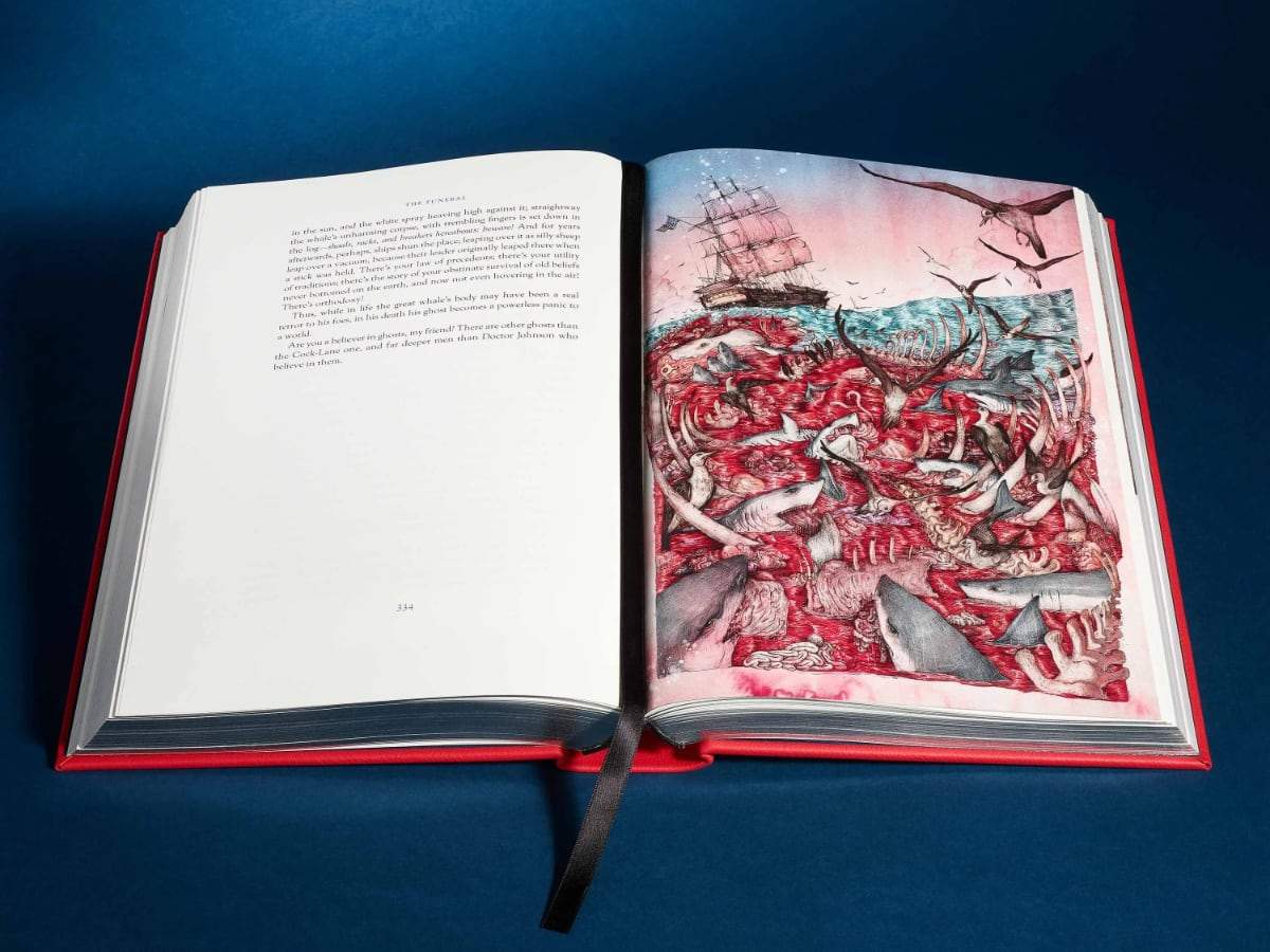 Folio Society Moby Dick Mu Pan