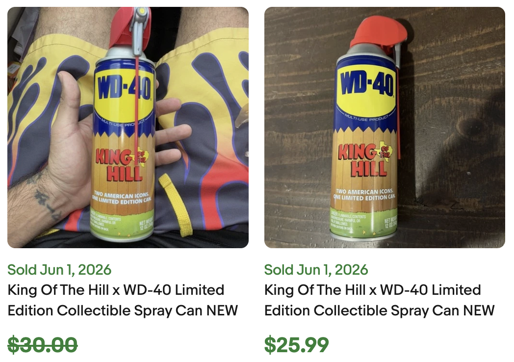 King of Hill WD-40 for Sale