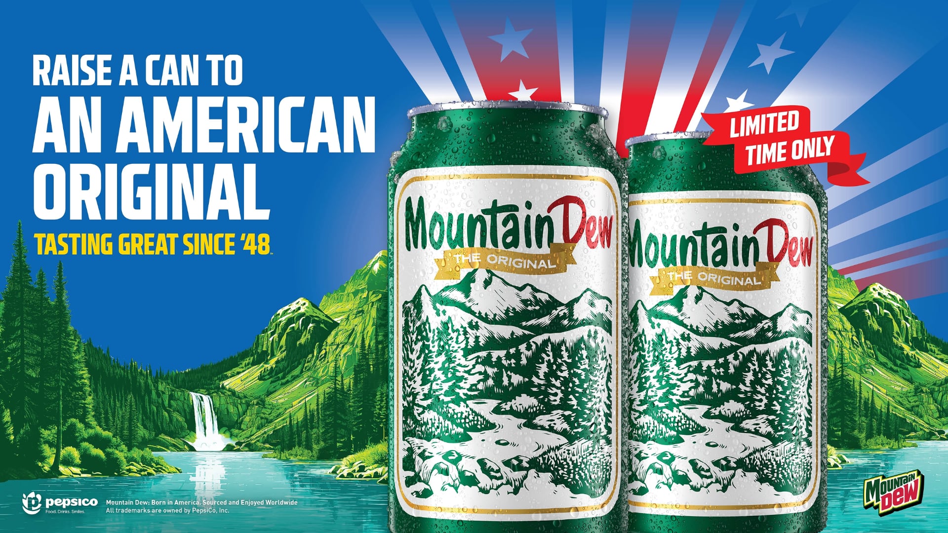 Mountain Dew Retro Commemorative Can Reseller