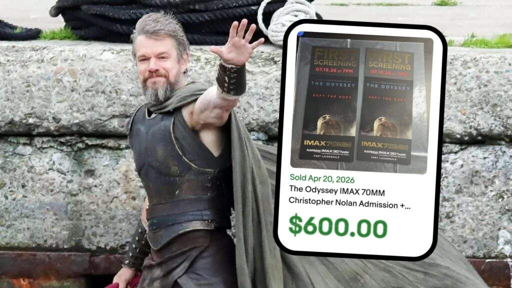 Odyssey 70mm IMAX Tickets Opening Weekend