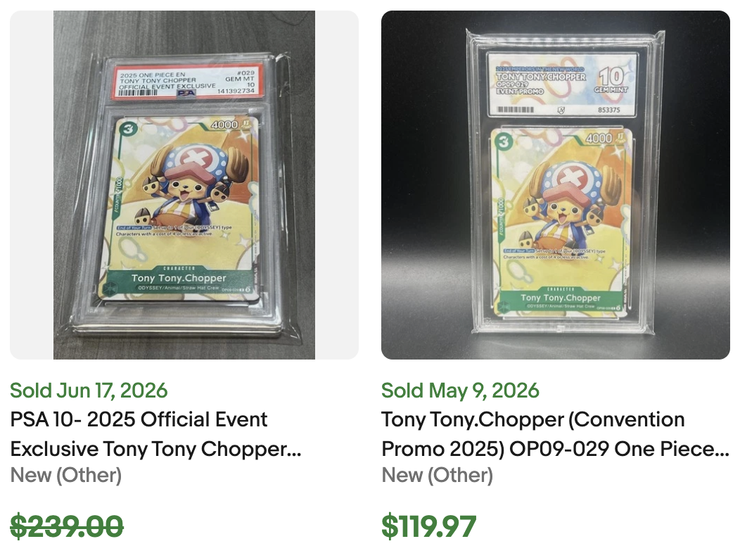 Tony Chopper OP-09 029 for Sale