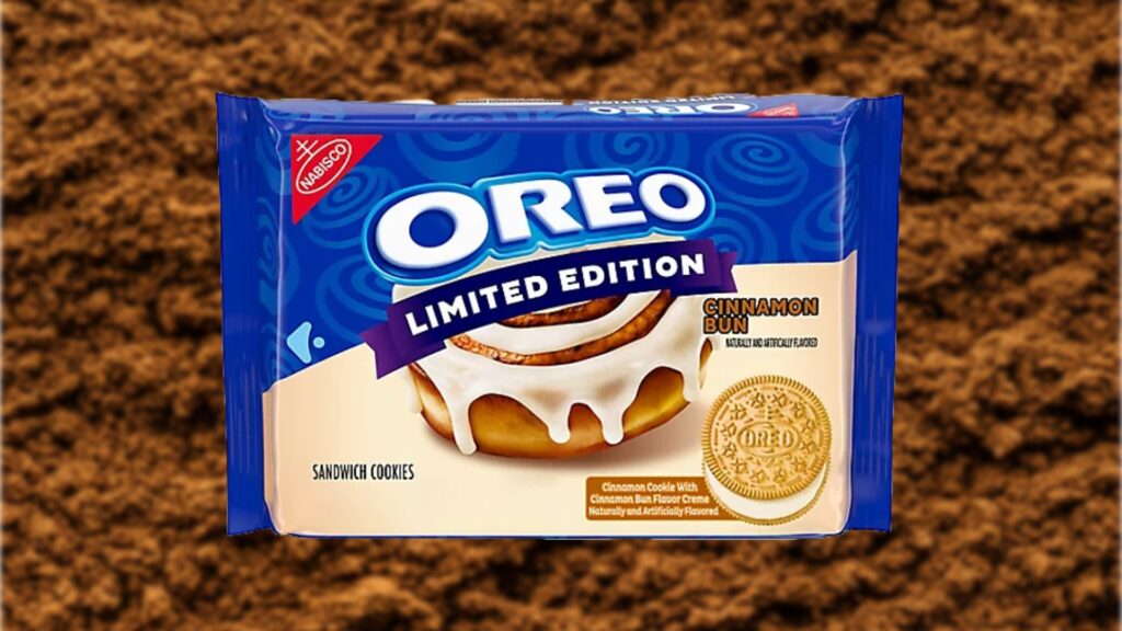 Cinnamon Bun Oreo Limited Edition Flavor