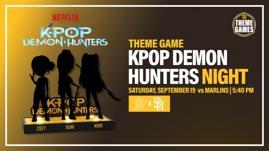 Padres K-Pop Demon Hunters Bobblehead Giveaway
