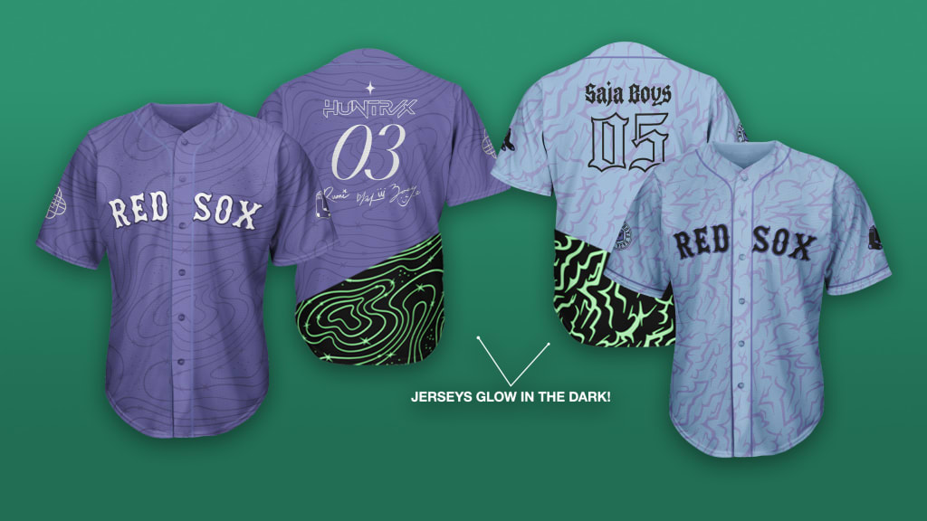 Red Sox K-Pop Demon Hunters Jerseys