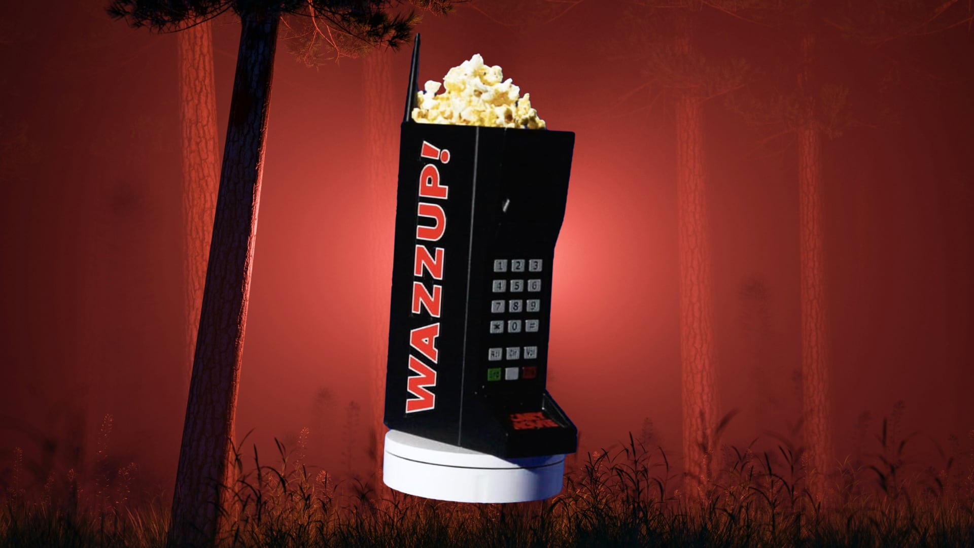 Scary Movie Wazzup Phone Popcorn Bucket