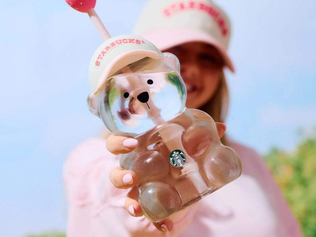 Starbucks Pink Drink Bearista Cup Reseller