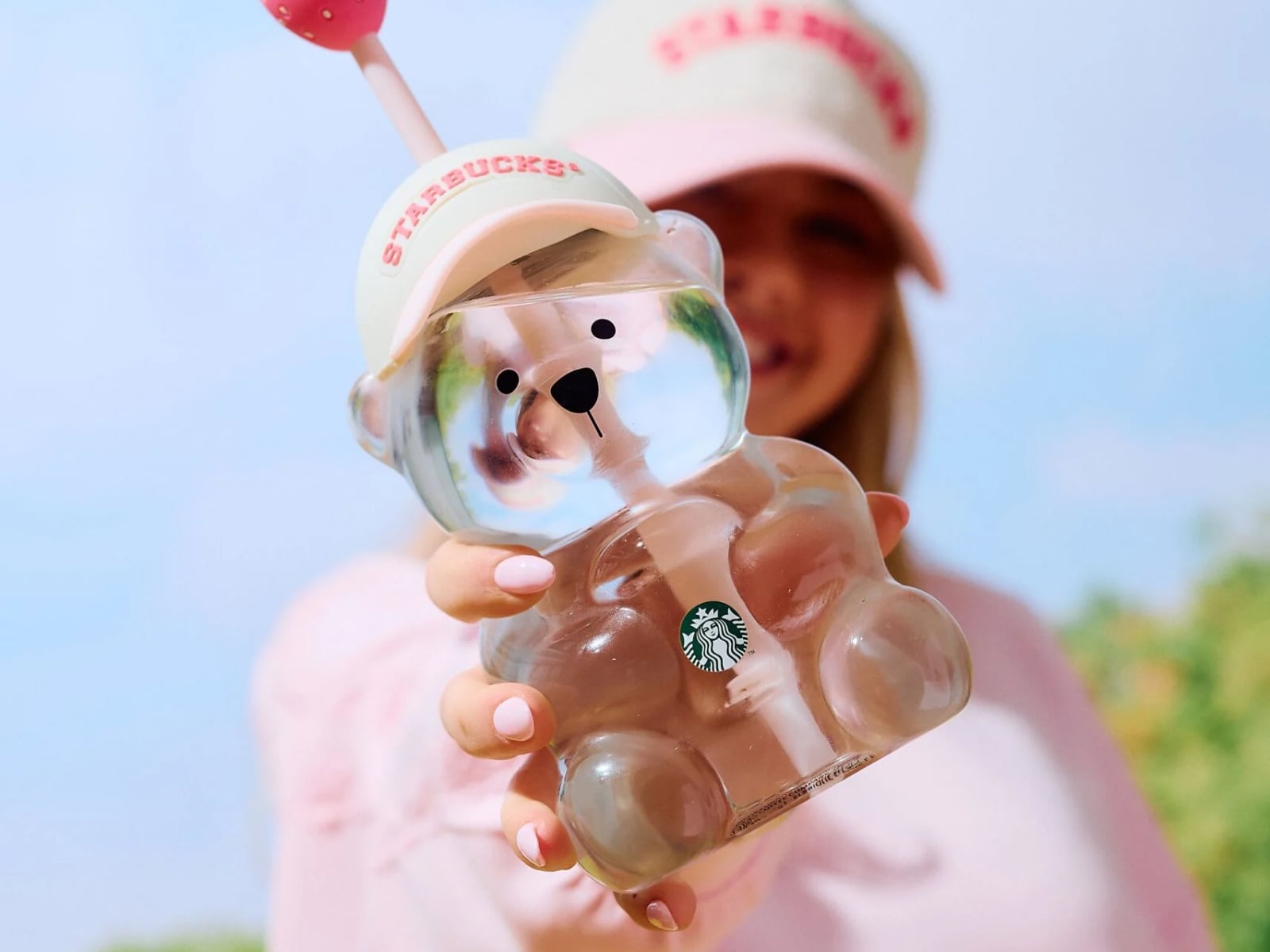 Starbucks Pink Drink Bearista Cup Reseller