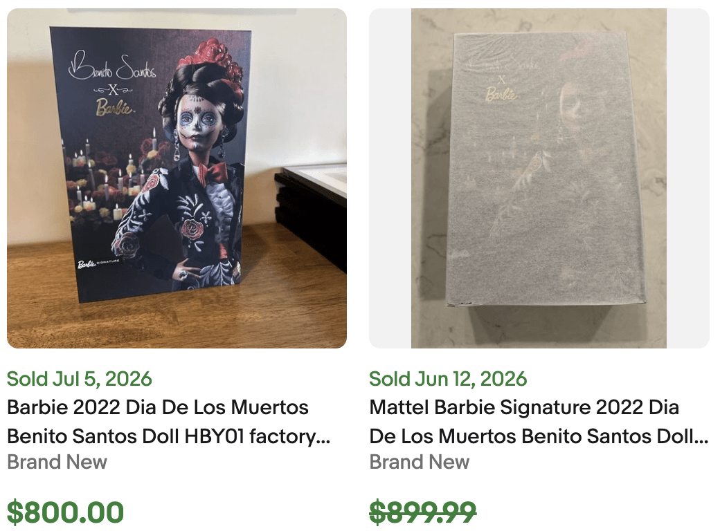 2022 Dia Muertos Barbie for Sale