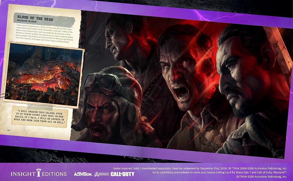 Treyarch Cod Zombies Art Book Collector