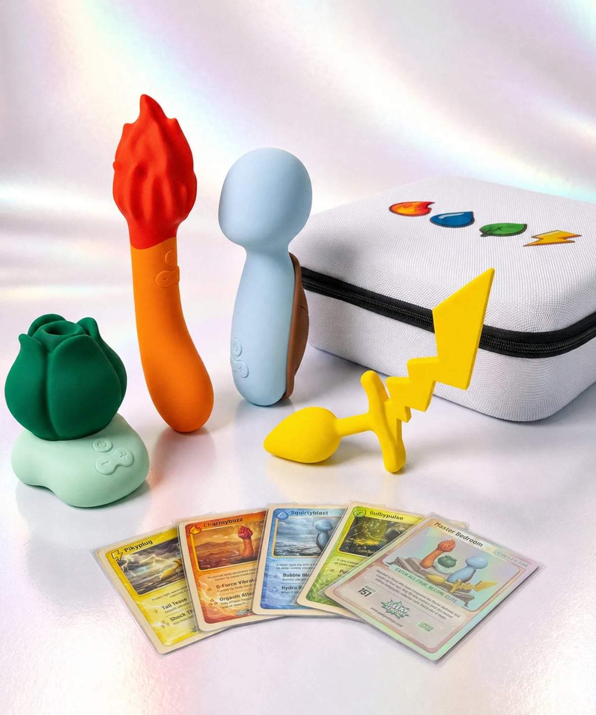 Geeky Sex Toys Pokemoan Vibrator Plug