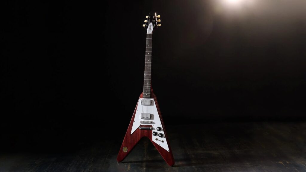 Gibson Flying V Medallion Guitar Reissue