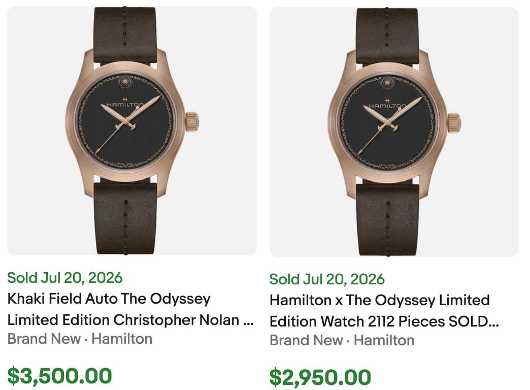 Hamilton The Odyssey Watch for Sale