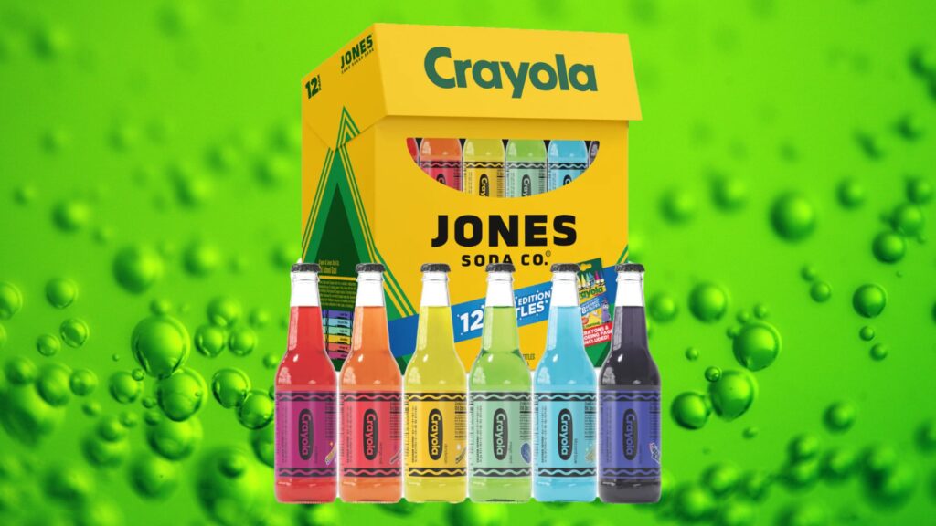 Jones Soda Crayola Collaboration Reseller Details