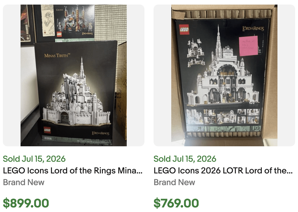 LEGO Minas Tirith 11377 for Sale