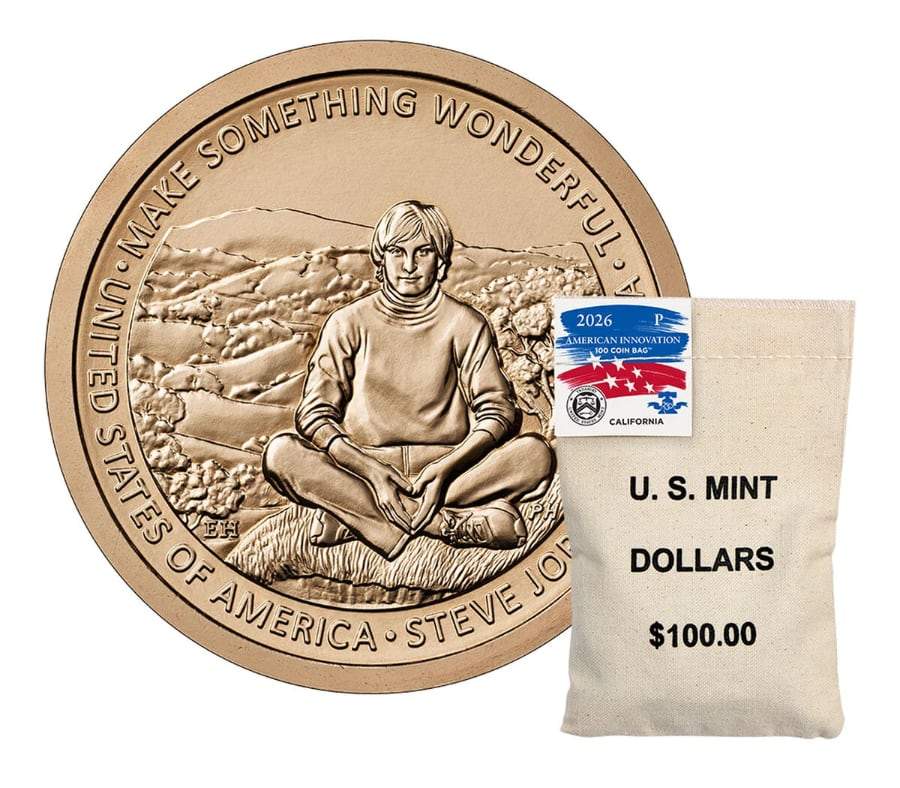 California American Innovation Dollar Steve Jobs