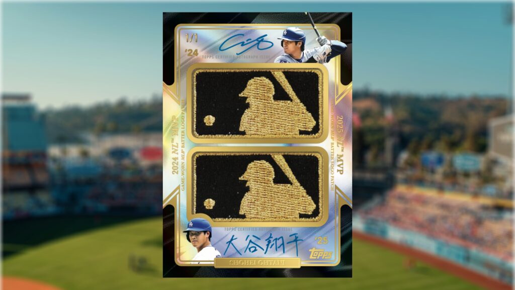 Shohei Ohtani Gold Dual Logoman Topps