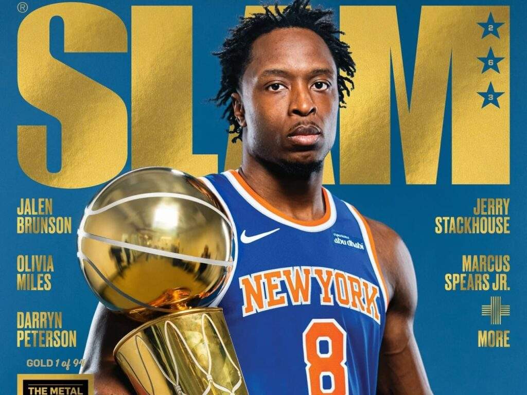 Slam Magazine 263 OG Anunoby Gold Metal