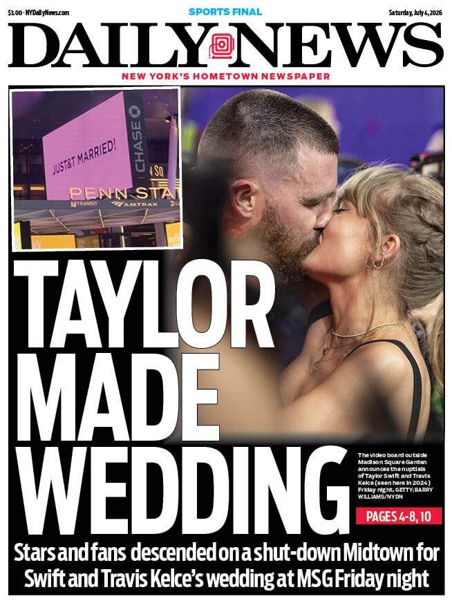 New York Daily Taylor Made Wedding