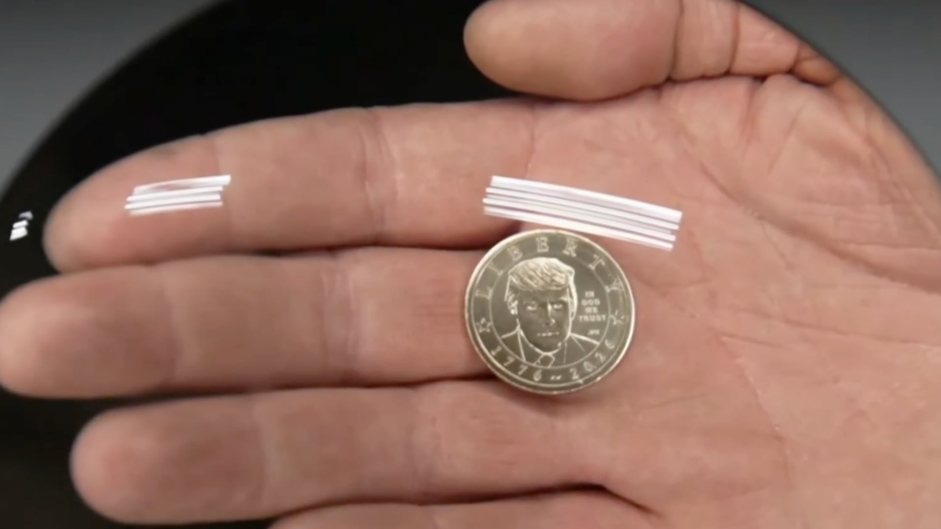 Donald Trump Dollar Coin Bessent Circulating