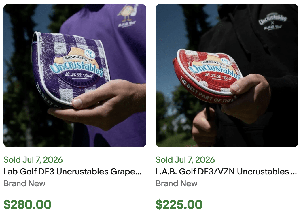 LAB Golf Uncrustables Headcover for Sale