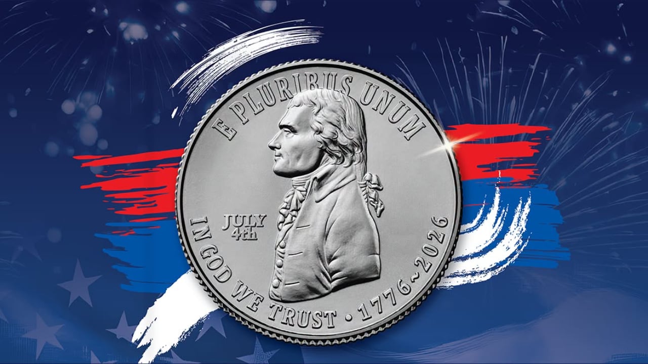 US Mint Silver July 4 Quarter