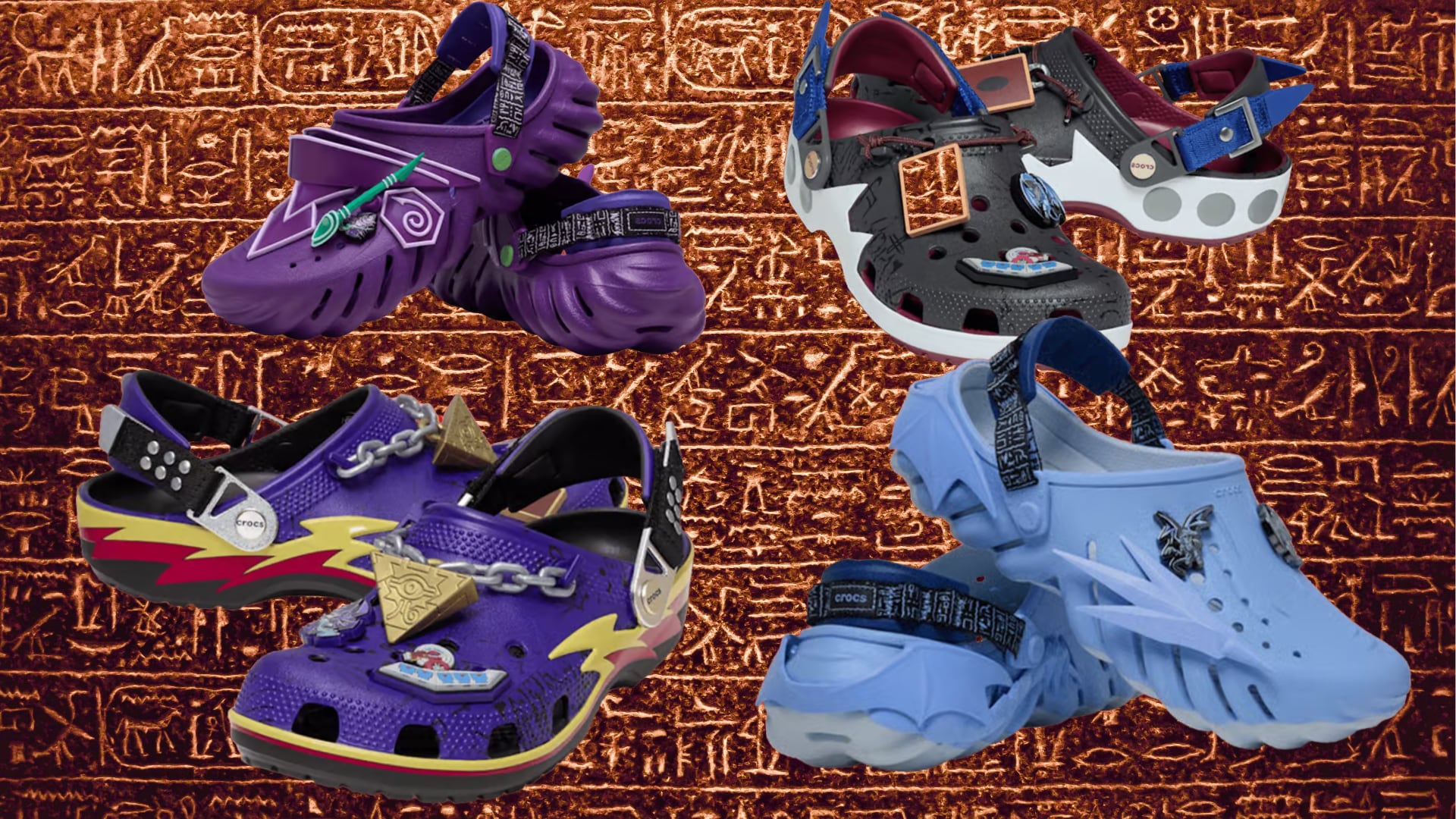 Crocs YuGiOh Collab Clogs Promo Card