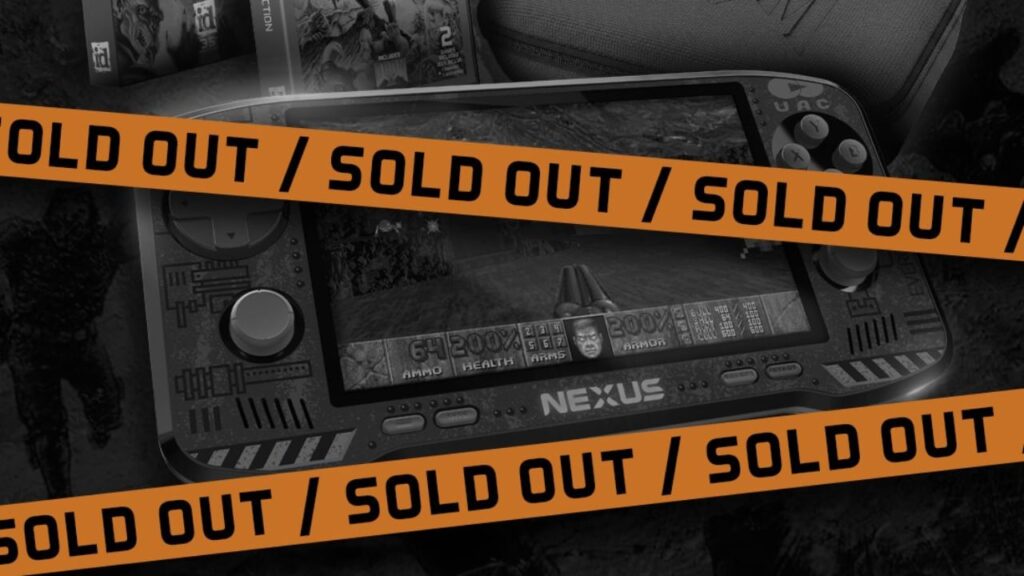 Evercade Nexus DOOM Edition Reseller Handheld