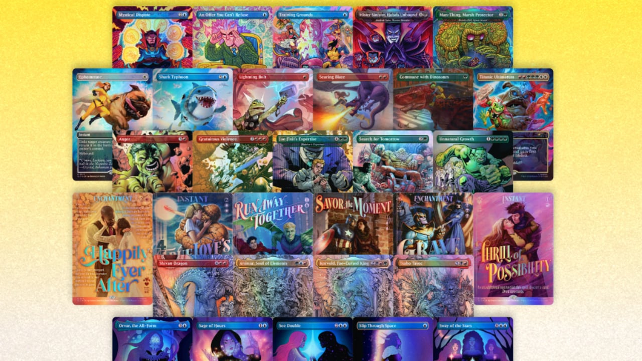 Magic Secret Lair Perfectly Normal Marvel