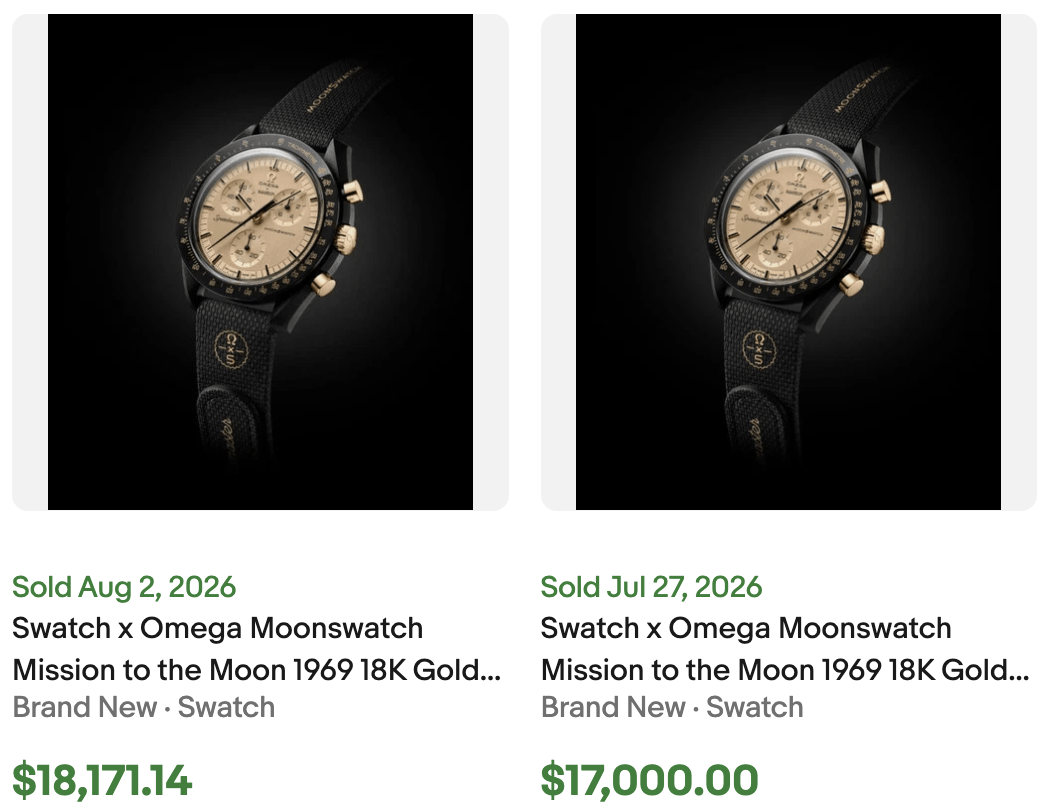 Swatch 1969 MoonSwatch for Sale Reseller